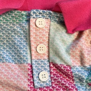 Vineyard, vines, pet polo shirt with adorable whale pattern. 1 of 3 for sale.